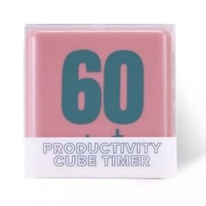 Productivity Cube Pink - Bullseye's Playground